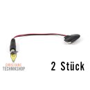 2x 9 V Battery Power Plug 10 cm Cable perfect for Arduino