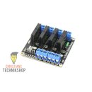 5V DC 4-Kanal Solid State Relais | Halbleiterrelais-Modul 230V bis 2A für Arduino