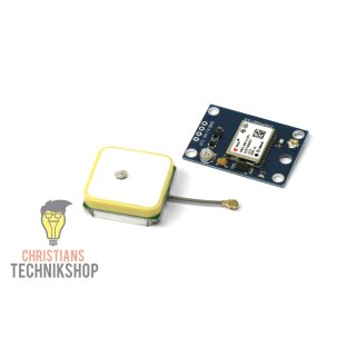 GY-GPS6MV2 GPS Modul | u-blox NEO-6M Chip | auch für Flugsteuerungsmodule | mit Antenne