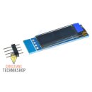 0.91&quot; OLED Display Module | 128x32 px resolution | I2C IIC 4pin | for Arduino