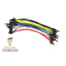 10 single Jumper Wire | 20 cm Cabel | male on male | many...