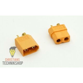 XT60 Connector | Bullet High Current Plug Set for RC LiPo Battery