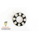 WS2812B RGB LED Rings black in different sizes | 8 LEDs