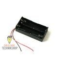 2-fach Batteriehalter f&uuml;r 2x 18650 Batterien | aus...