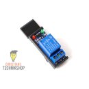 1-Kanal 5V Relay / Relais Modul 10A - 250VAC inkl. Hutschienenhalter EN50022