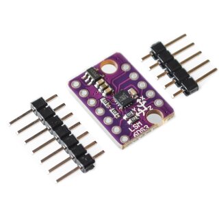 GY-LSM6DS3 6-Way-Module | Impulses, Inclination, Movements, Taps, Steps, Temperature measuring
