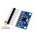 MPU-9250 GY-9250 9-Axial Sensor-Modul | Gyroscope, Magnetometer and Accelerometer in one Module | I2C/SPI
