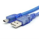 0.3 m USB-Connection Cable USB Type A on mini USB Plug |...