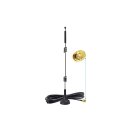 9dBi WiFi antenna 2.4 GHz 5 GHz 5.8 GHz with male SMA connector and magnetic base