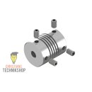Shaft Coupling 20 mm 2,5 NM - drill holes selectable |...
