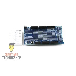 ProtoShield V3 - Prototype Shield inkl. Mini Breadboard - f&uuml;r Arduino MEGA