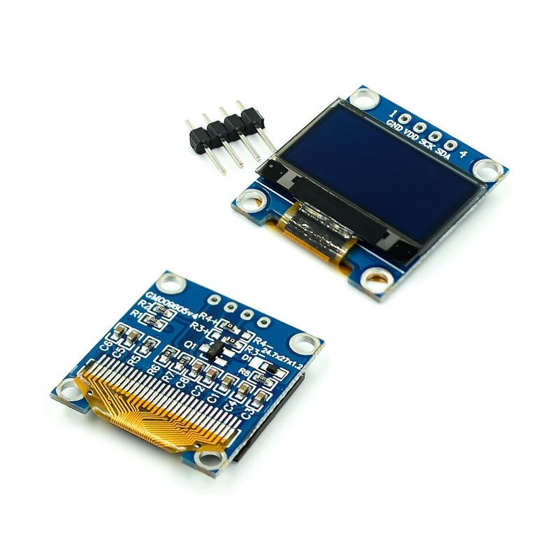 Yellow&Blue 0.96" I2C IIC 128x64 OLED Serial LCD LED Display Module for Arduino 