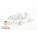 90 Stück | 10 LEDs pro Farbe | Leuchtdiode 5mm...