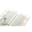 Breadboard Plugboard Mini - 400 contacts 85 mm x 55 mm - Arduino, Raspberry